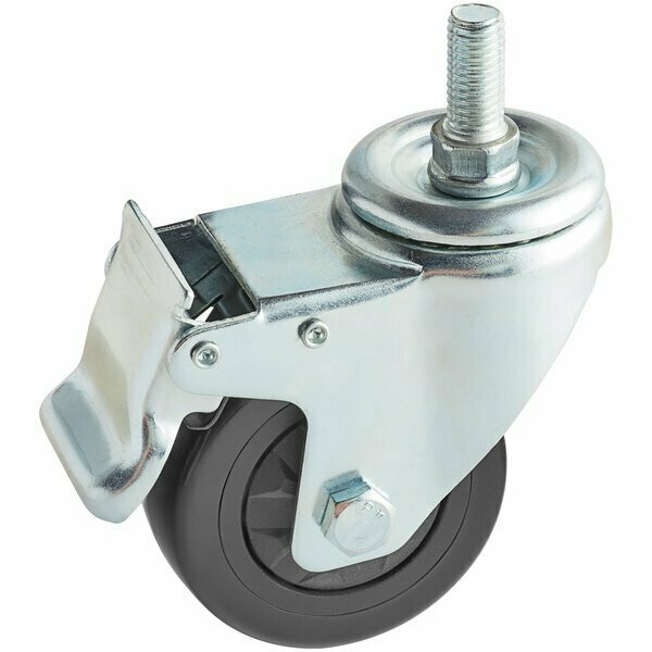 Backyard Pro Swivel Stem Caster with Brake for PL2040 Outdoor Pellet Grill 554PLLCSTR40